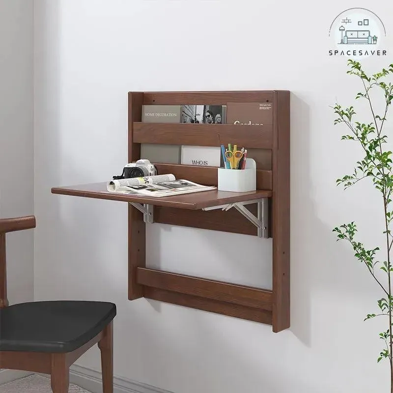 Solid Wood Folding Coffee Table | Minimalist Modern Design | Multipurpose Side Table