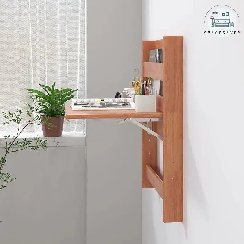 Solid Wood Folding Coffee Table | Minimalist Modern Design | Multipurpose Side Table