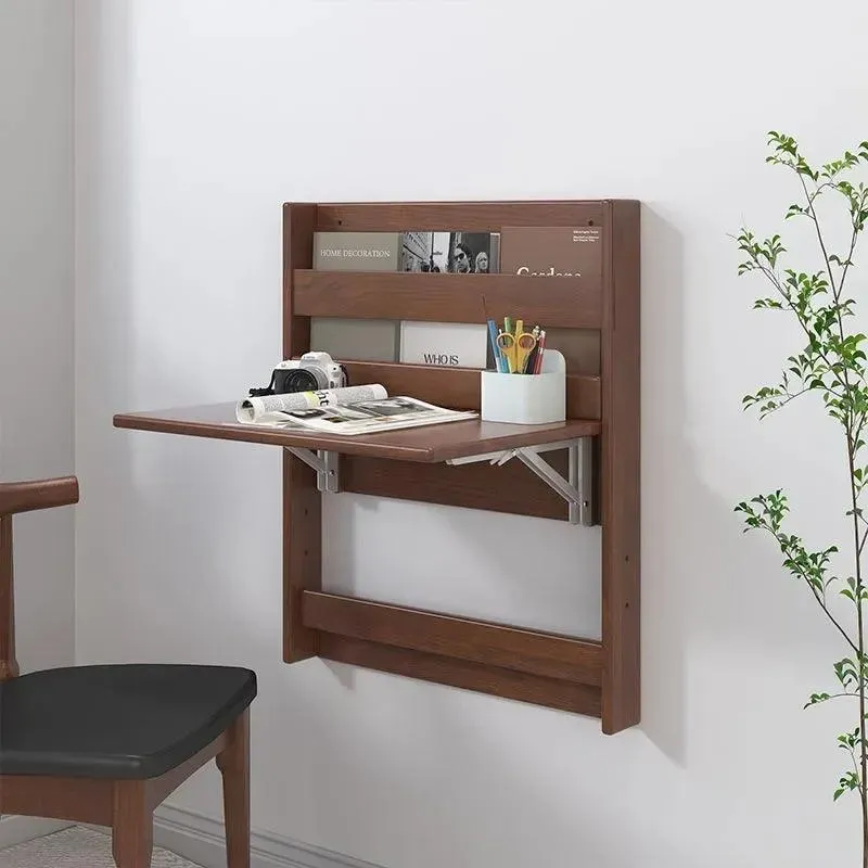 Solid Wood Folding Coffee Table | Minimalist Modern Design | Multipurpose Side Table