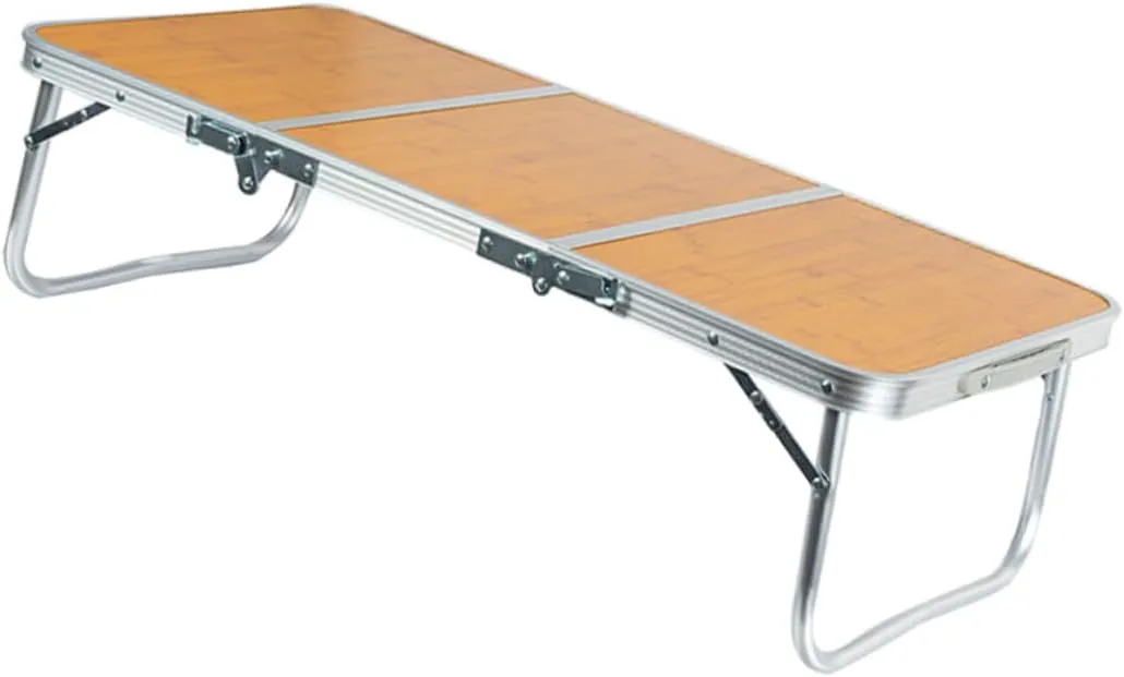 Sosoport Outdoor Folding Table Camping Portable Aluminum Compact Lightweight Multi-Functional for BBQ Picnic