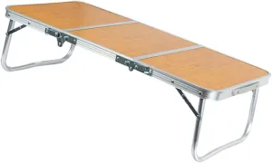 Sosoport Outdoor Folding Table Camping Portable Aluminum Compact Lightweight Multi-Functional for BBQ Picnic