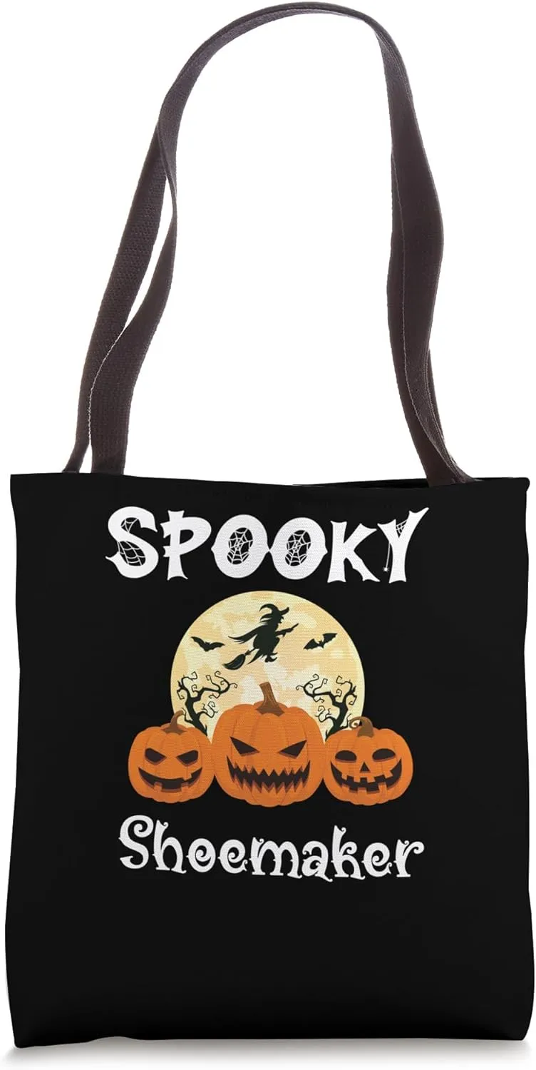 Spooky Shoemaker Funny Halloween Tote Bag