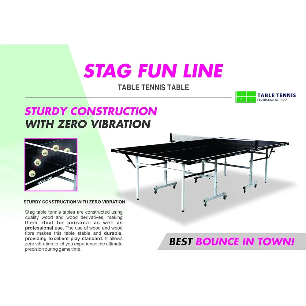 Stag Fun Line Table Tennis Table