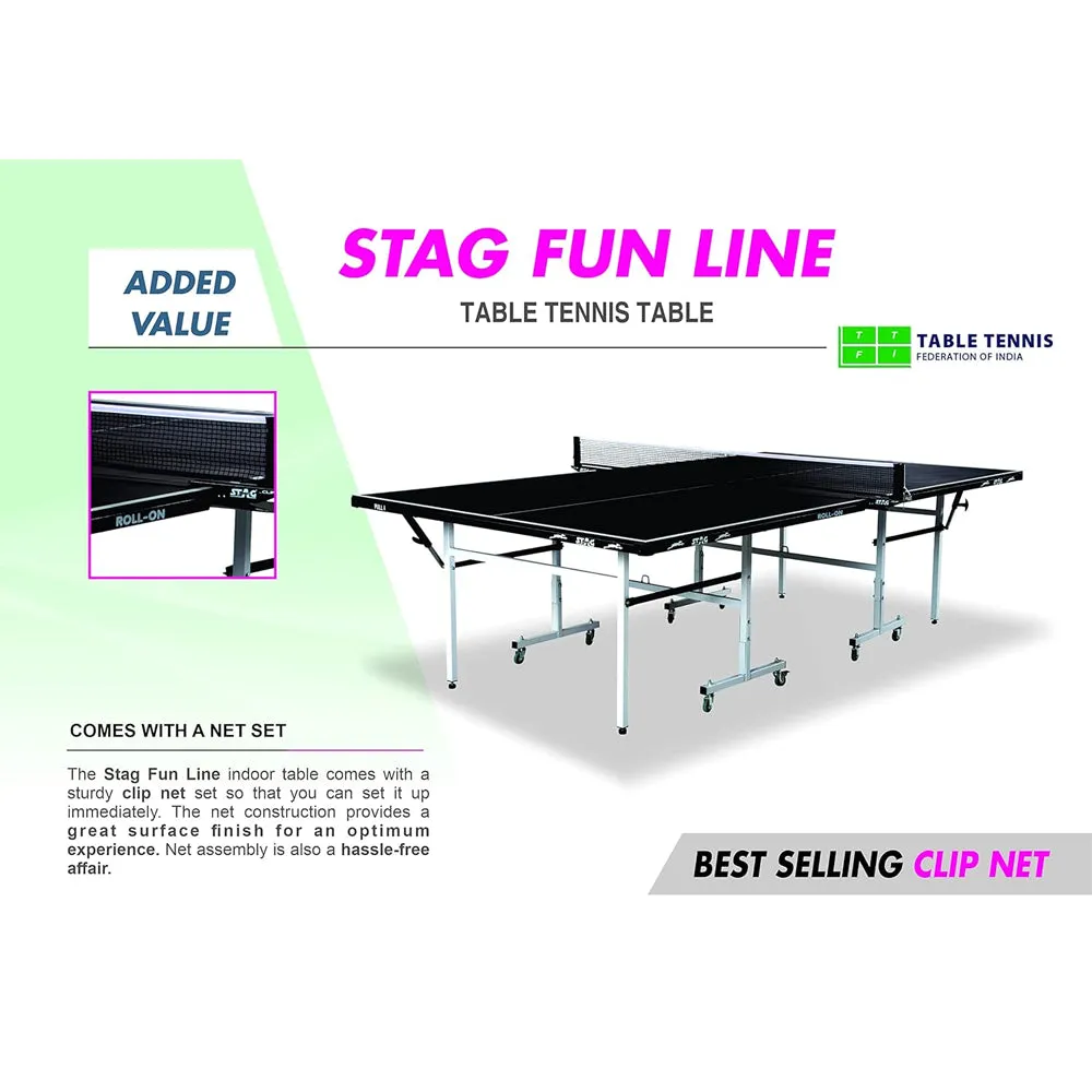 Stag Fun Line Table Tennis Table