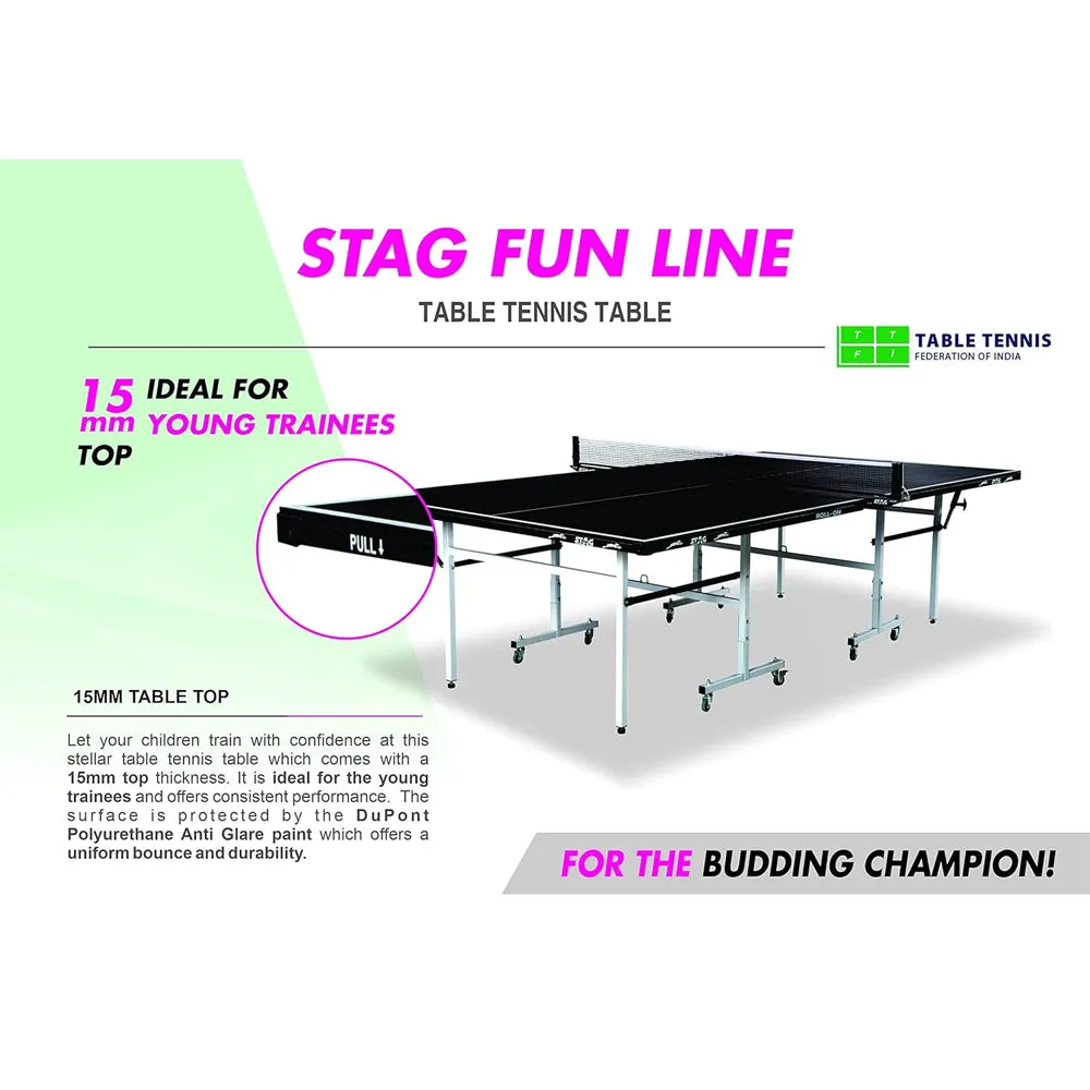 Stag Fun Line Table Tennis Table