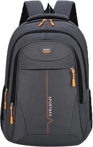 Student Backpack Fashionable New Pattern Practical Large Capacity Comfortable Backpack for (Grey, One Size)