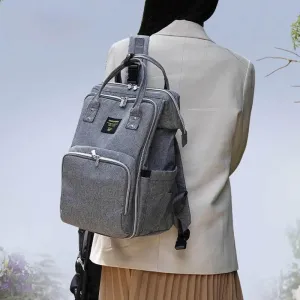 Stylish Baby Diaper Backpack - Large Capacity Modern Design