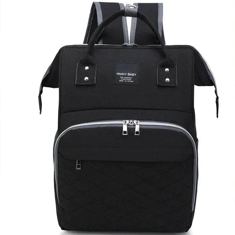 Stylish Baby Diaper Backpack - Large Capacity Modern Design