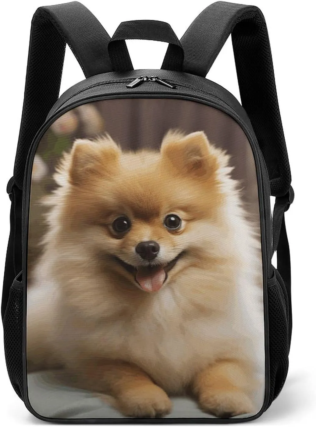 Stylish Backpack, Cute Pomeranian Dog Print Durable Backpack Travel Backpack Hiking Backpack Ergonomic Backpack Comfortable Backpack