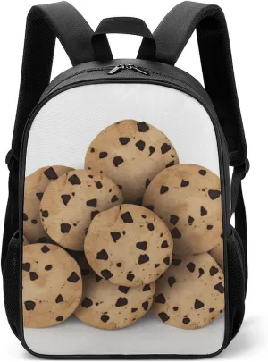Stylish Backpack, Food Chocolate Chip Biscuits Print Durable Backpack Travel Backpack Hiking Backpack Ergonomic Backpack Comfortable Backpack