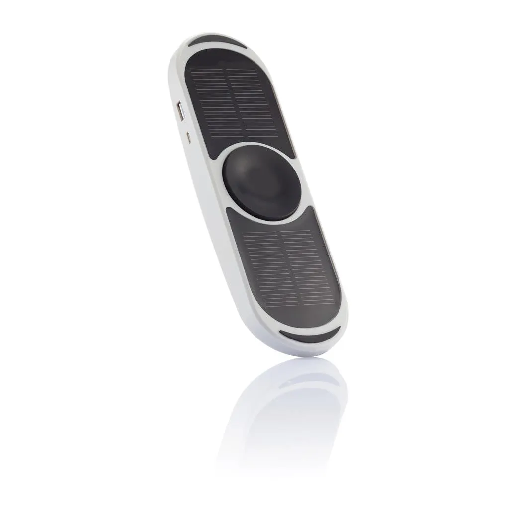 Sun Solo Solar Charger 2.500mAh, White/Black