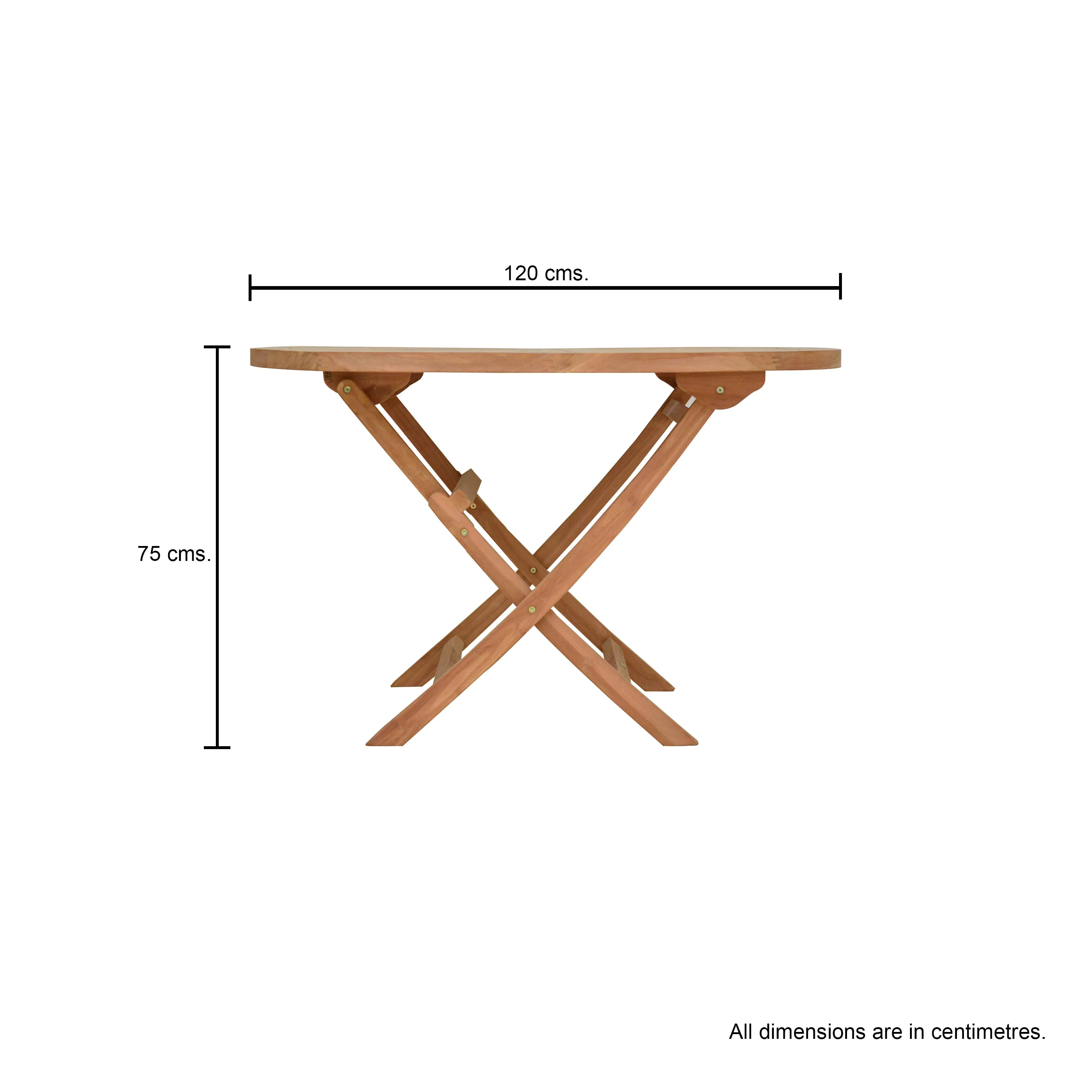 Sunburst Foldable Table