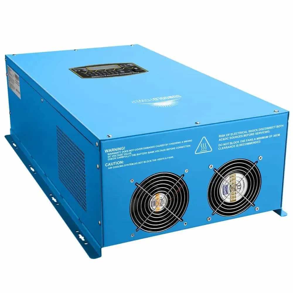 SunGoldPower 12000W 48V SPLIT PHASE PURE SINE WAVE SOLAR INVERTER CHARGER