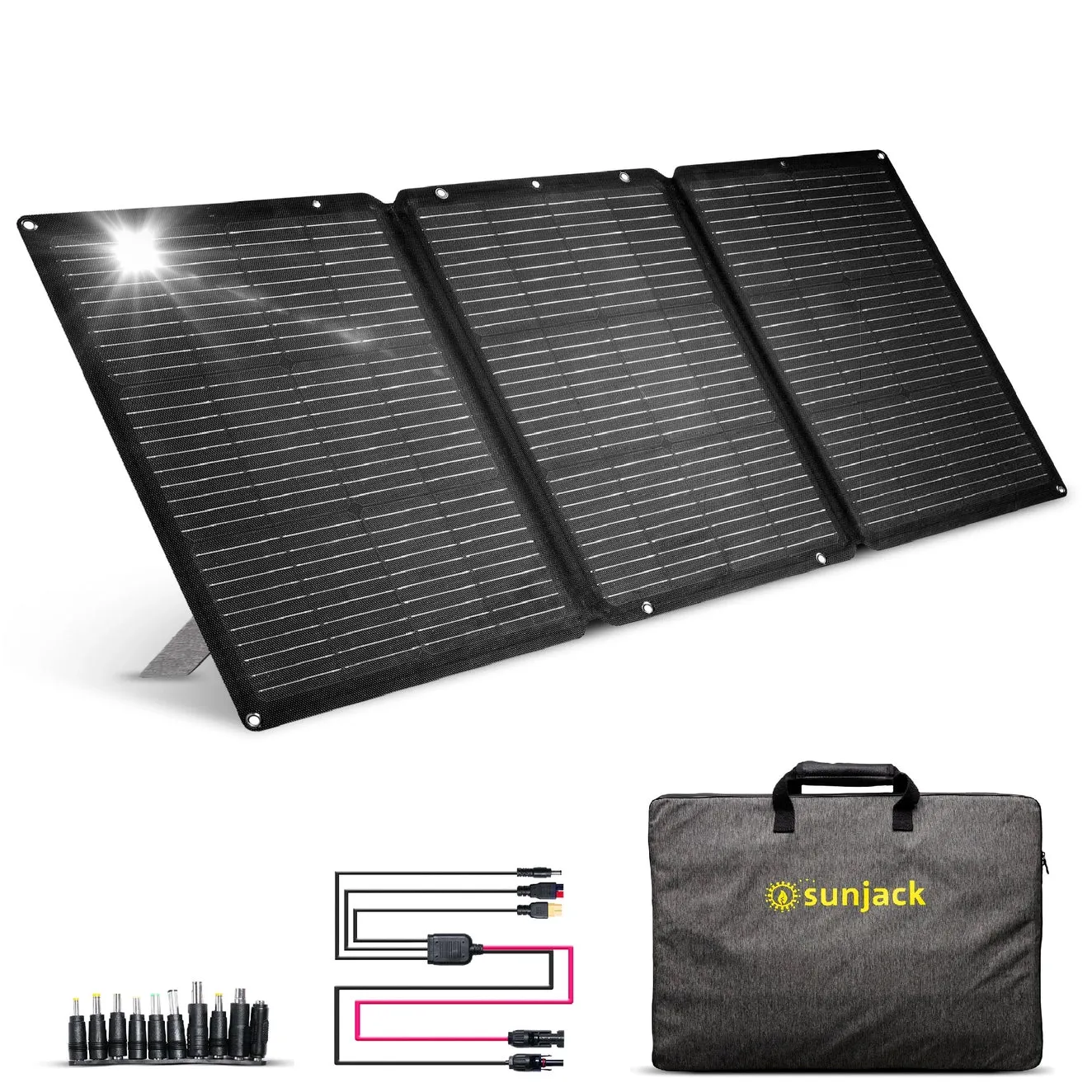 SunJack 120 Watt Portable Solar Panel Charger