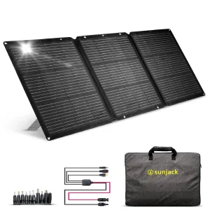 SunJack 120 Watt Portable Solar Panel Charger