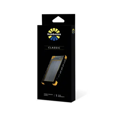 SunSaver Classic, 16,000mAh Solar Power Bank