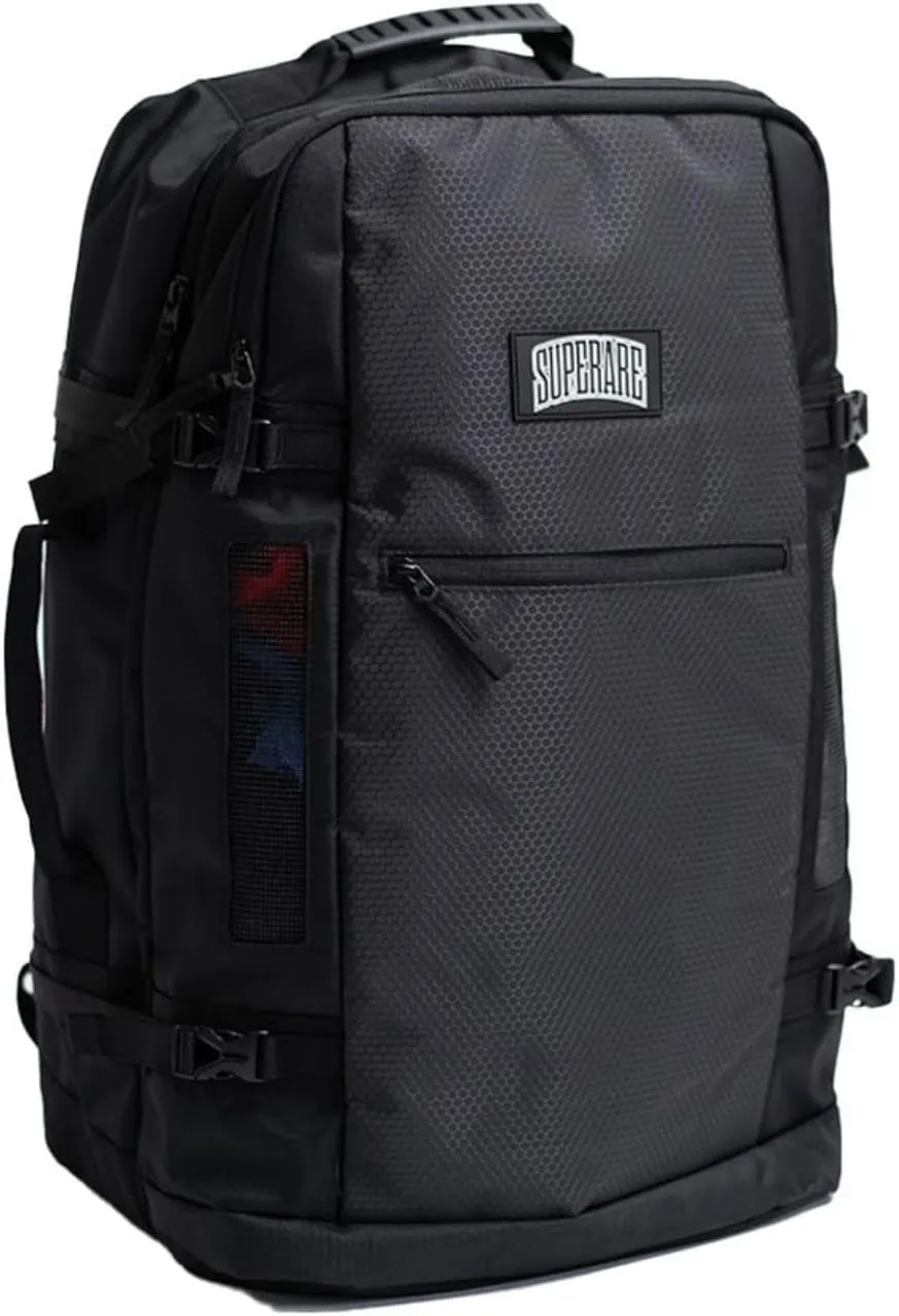 Superare Diario Gym Backpack, Boxing Gym Bag and Large Travel Backpack for Men, Ventilated, Moisture-Resistant Gear Bag with Laptop Sleeve, Ideal for Athletes and Travel