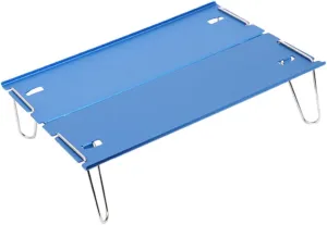 SUPVOX Compact Sturdy Portable Folding Table for Camping Beach and Outdoor Activities