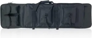 Sutekus Tactical Double Rifle Case, Gun Case, Padded Rifle Storage Backpack Integrated Pistol and Magazine Storage (3 Sizes 2 color)