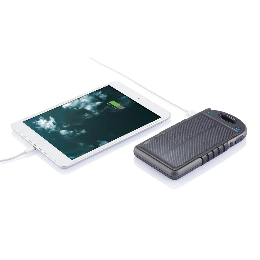 Swiss Peak water resistant solar charger