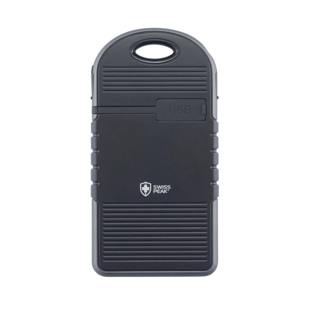 Swiss Peak water resistant solar charger