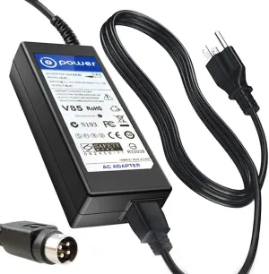 T-Power Ac Dc Adapter for 4-Pin LaCie d2 Quadra Disk 500 GB HDD Replacement Switching Power Supply Cord Charger Wall Plug Spare