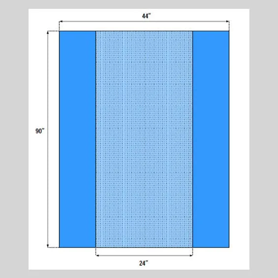 Table Cover, Fan Folded