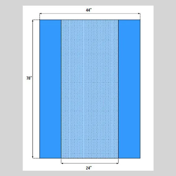 Table Cover, Fan Folded
