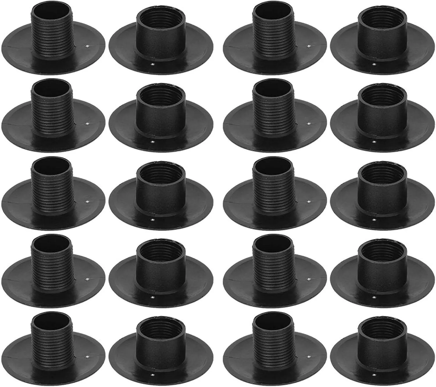 Table Foosball Bushings, 10 Pair Foosball Table Cover Foosball Bearing Rods Table Rod for Foosball Machine Parts