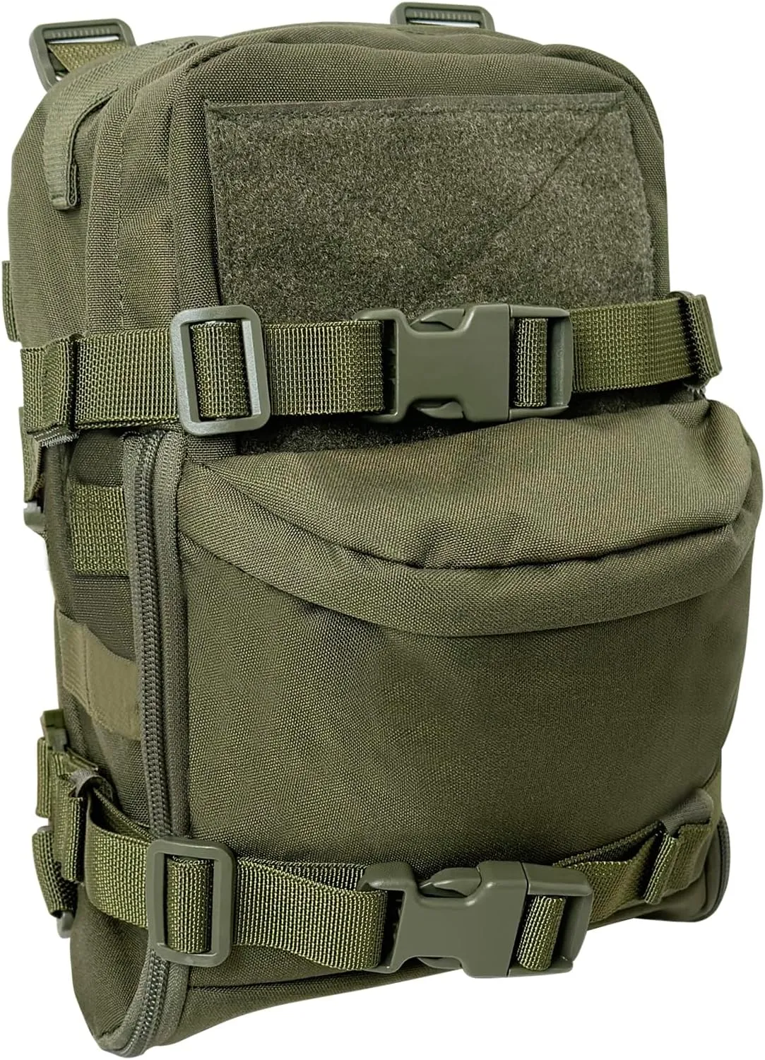 Tactical MOLLE Hydration Pack for 2L Hydration Water Bladder 500D Lightweight Nylon Hydration Pack for Hiking Running Biking and Climbing