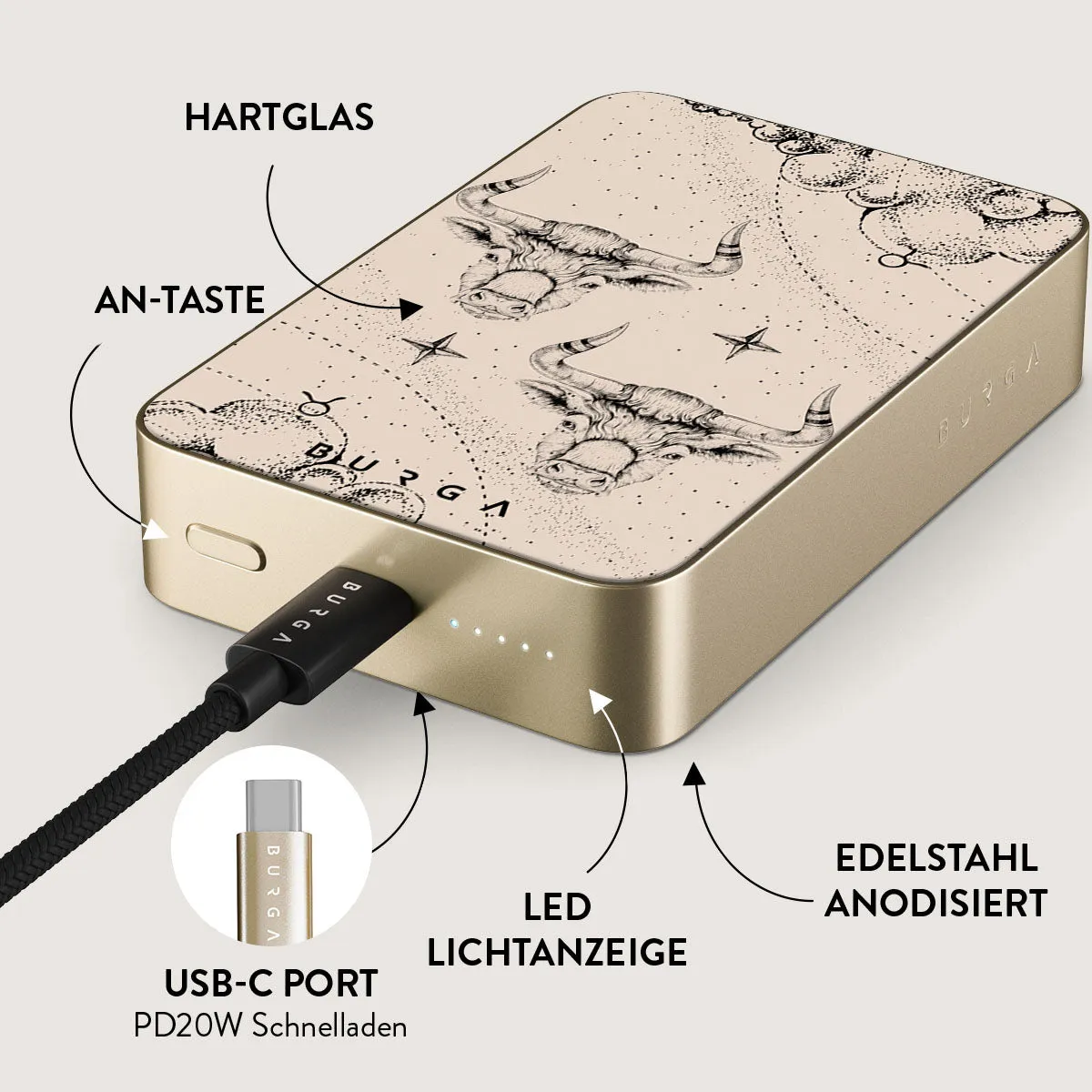 Taurus - Magnetic Powerbank