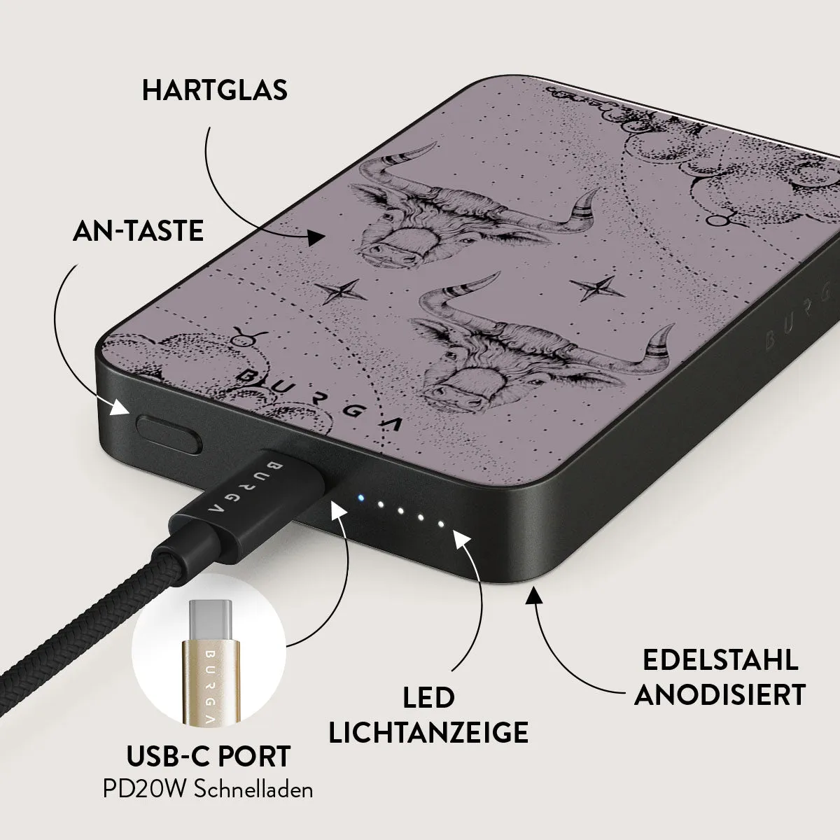 Taurus - Magnetic Powerbank