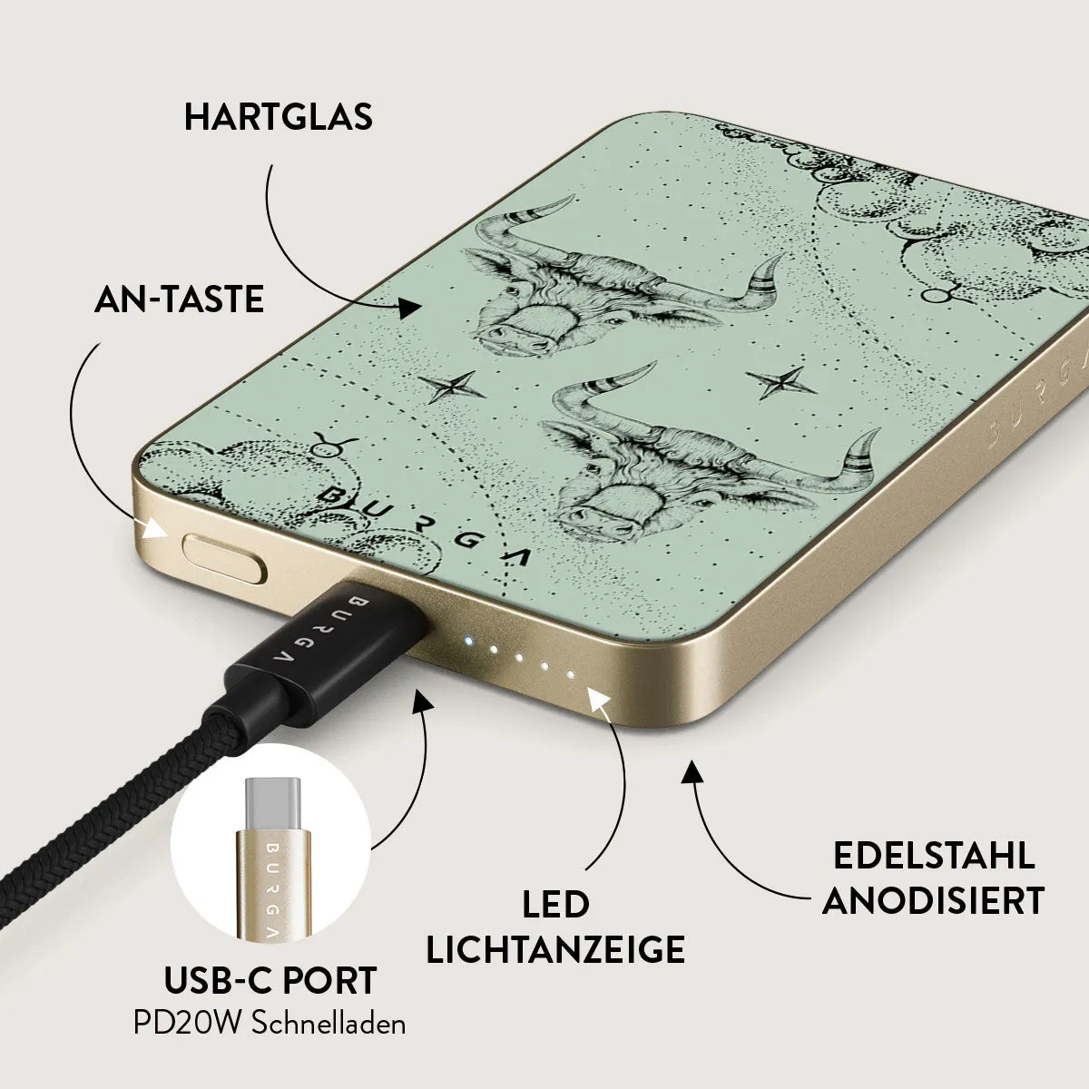 Taurus - Magnetic Powerbank