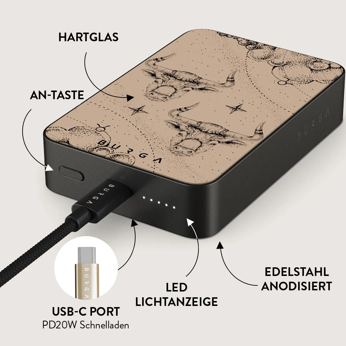 Taurus - Magnetic Powerbank