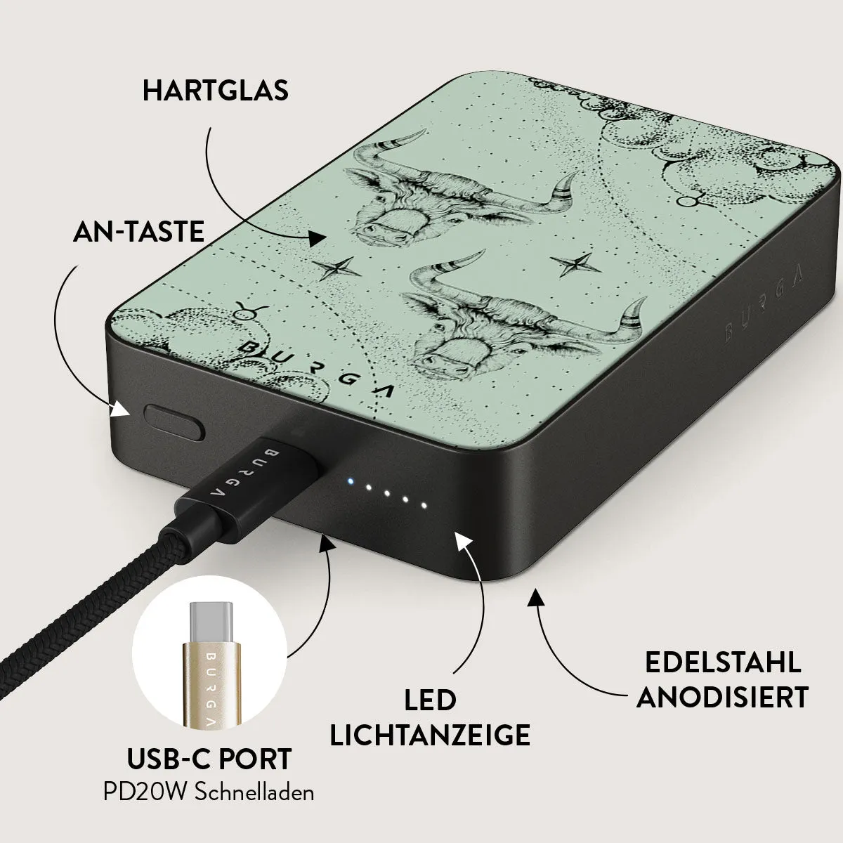 Taurus - Magnetic Powerbank
