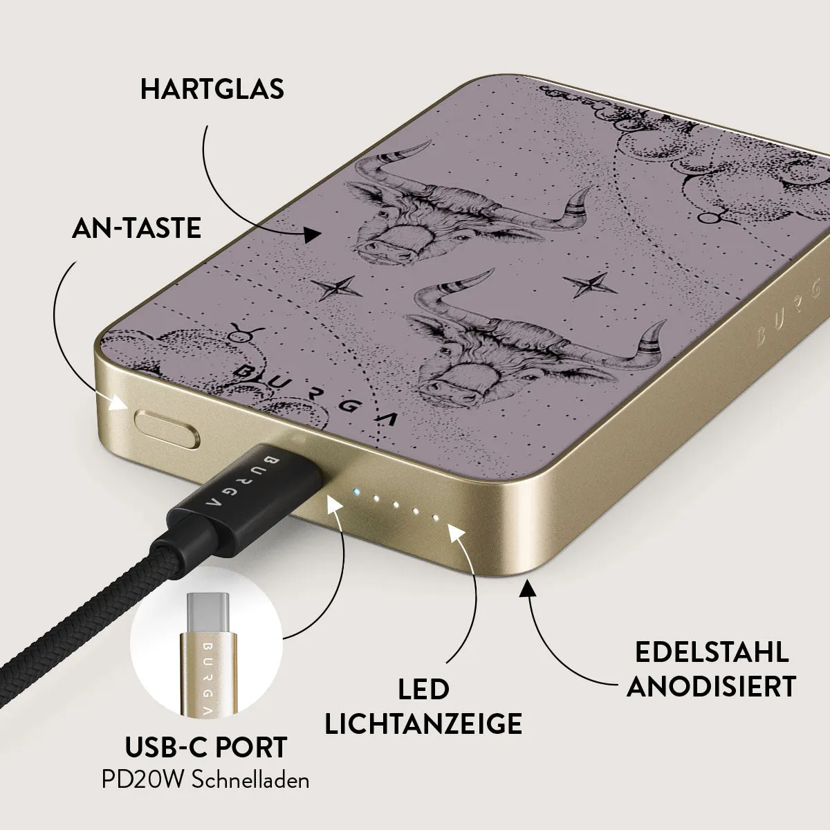 Taurus - Magnetic Powerbank
