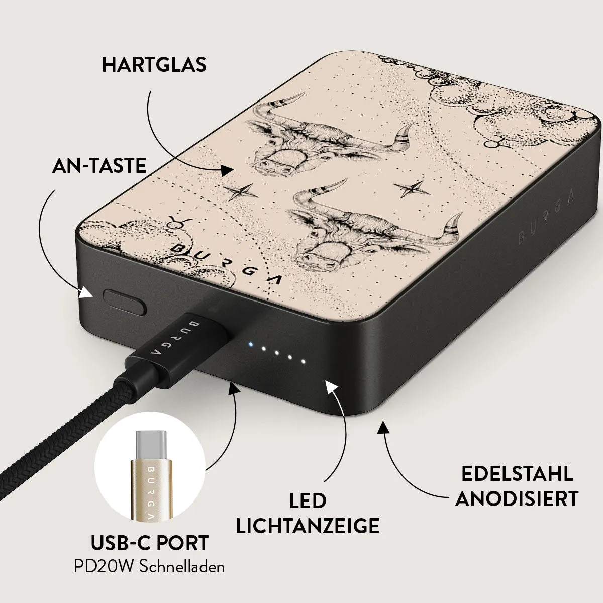 Taurus - Magnetic Powerbank