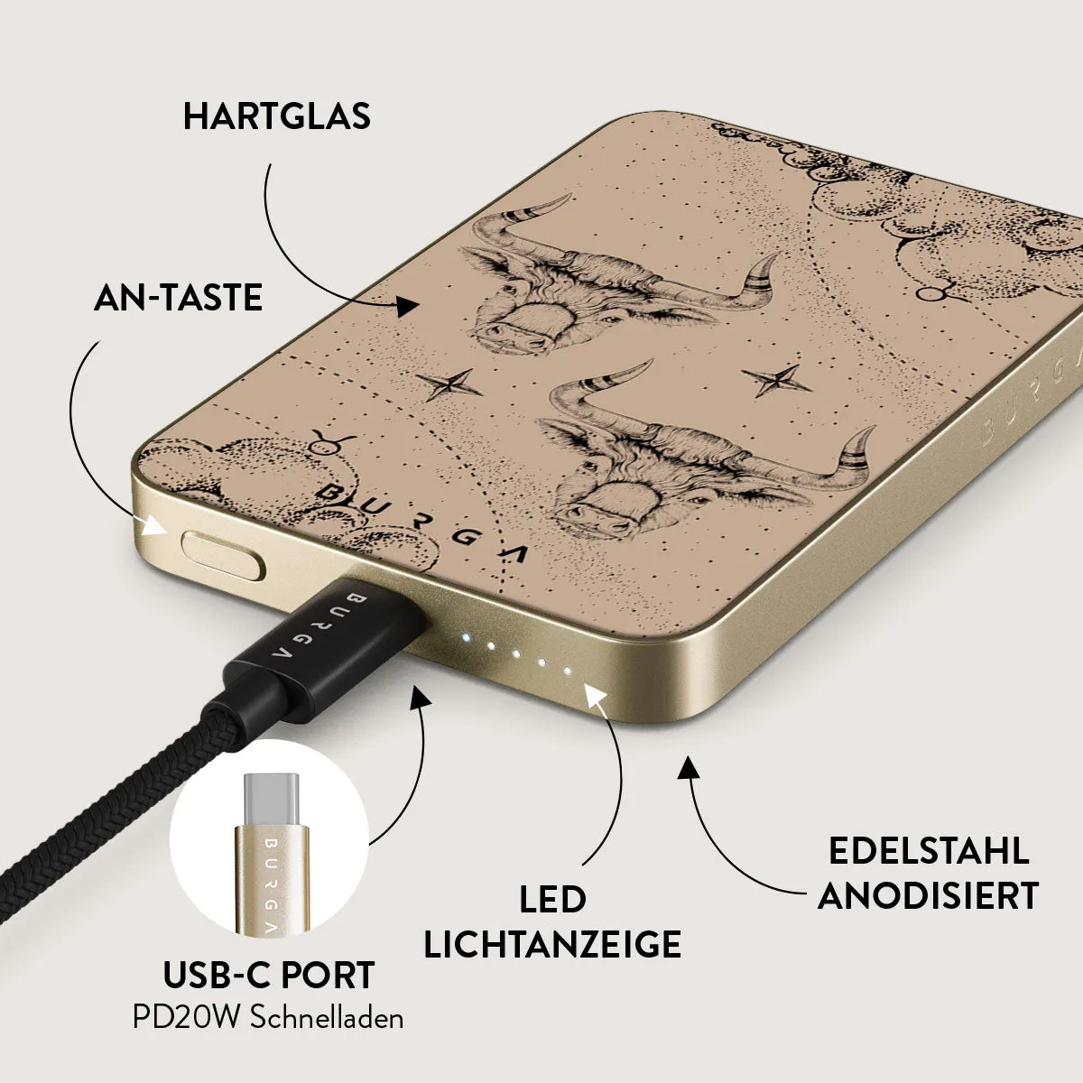 Taurus - Magnetic Powerbank