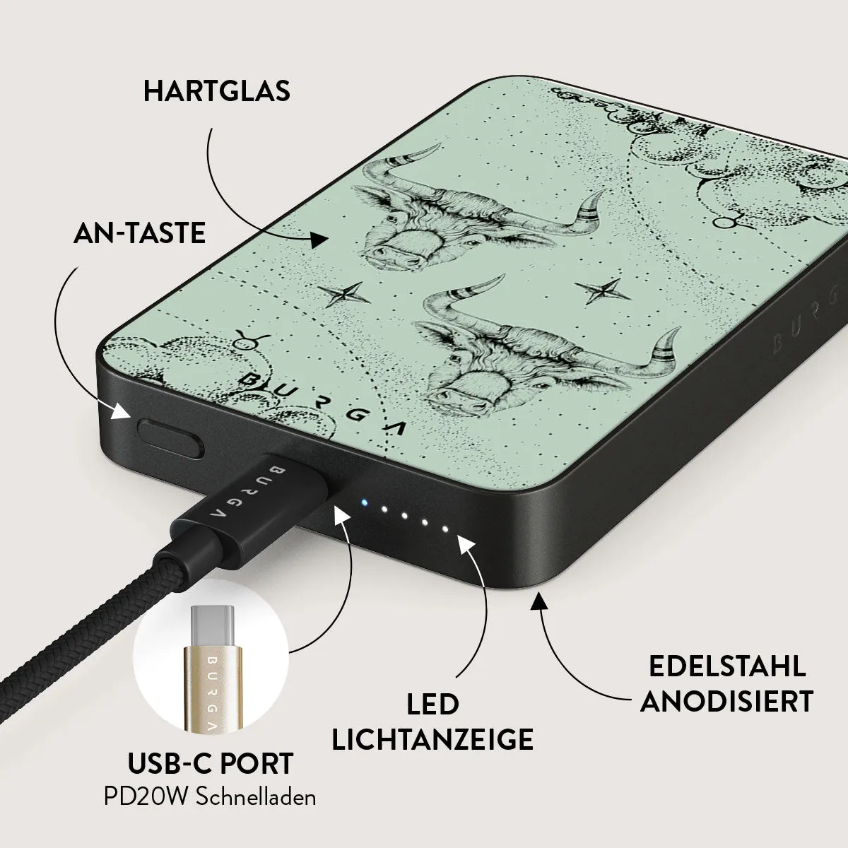 Taurus - Magnetic Powerbank