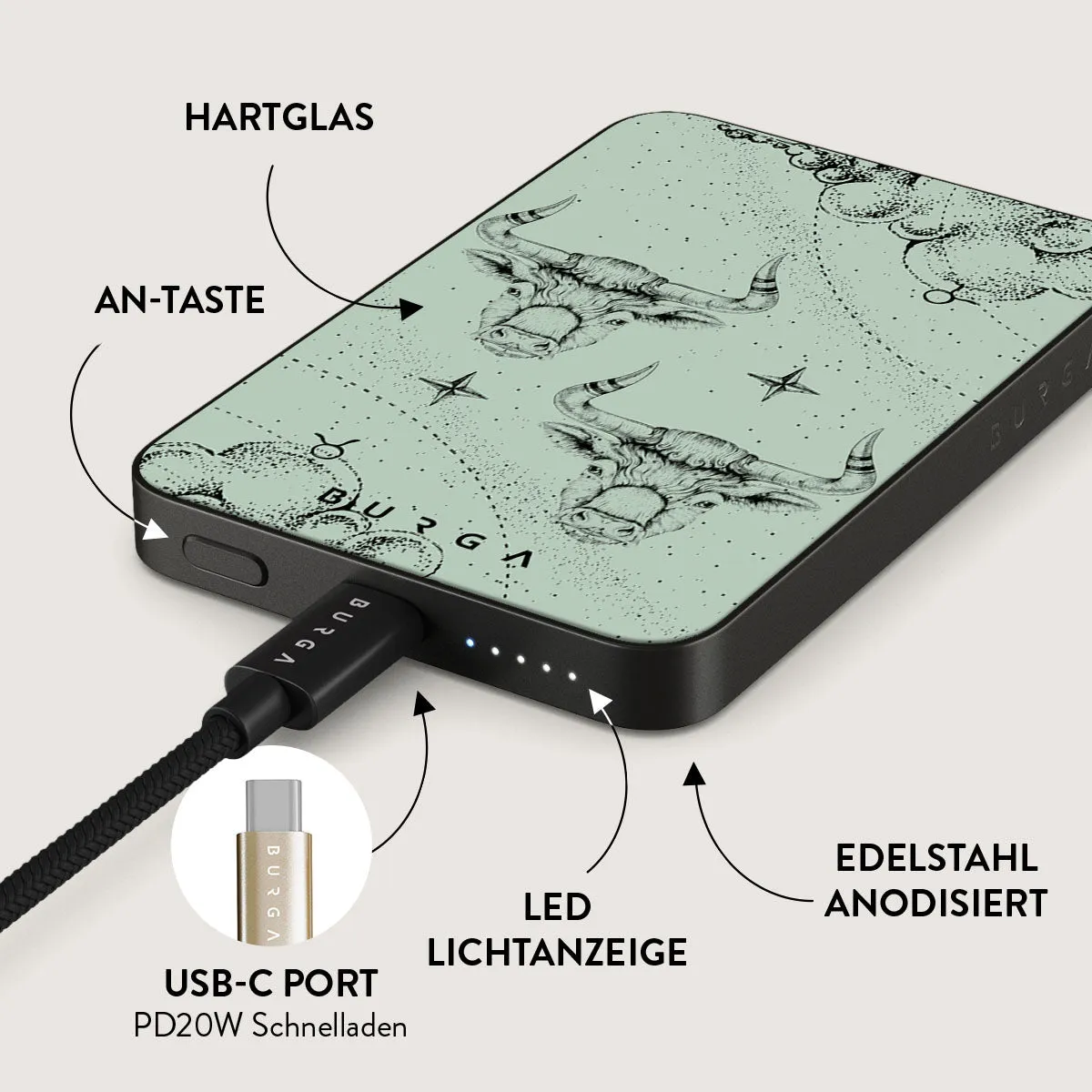 Taurus - Magnetic Powerbank