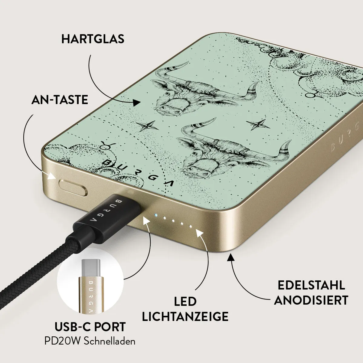 Taurus - Magnetic Powerbank