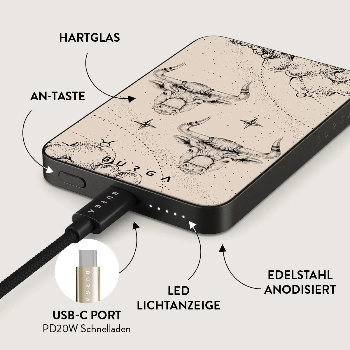 Taurus - Magnetic Powerbank