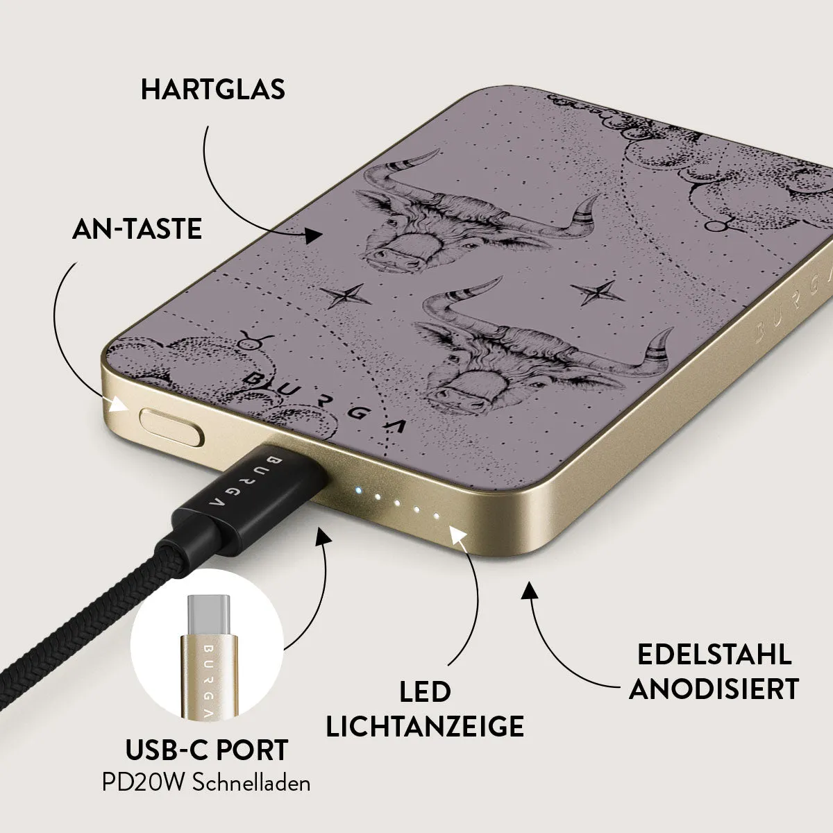 Taurus - Magnetic Powerbank