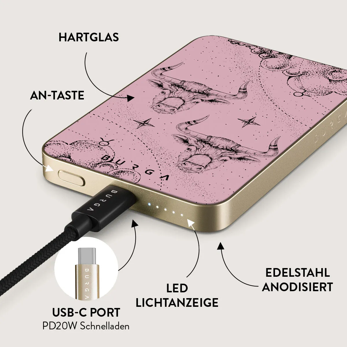 Taurus - Magnetic Powerbank