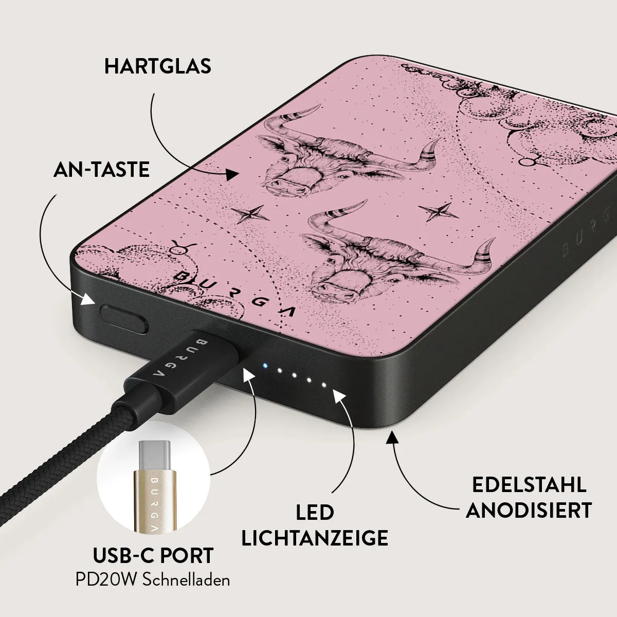 Taurus - Magnetic Powerbank