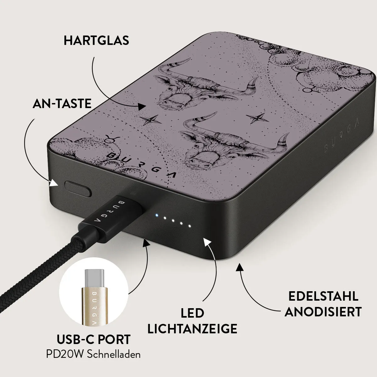 Taurus - Magnetic Powerbank