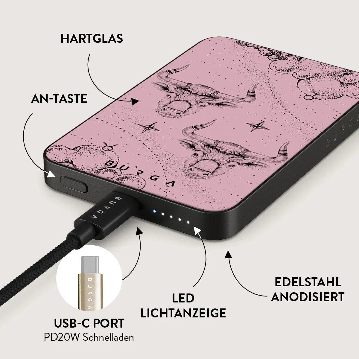 Taurus - Magnetic Powerbank