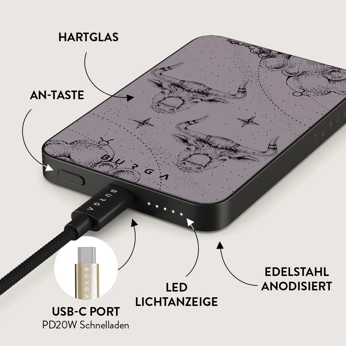 Taurus - Magnetic Powerbank