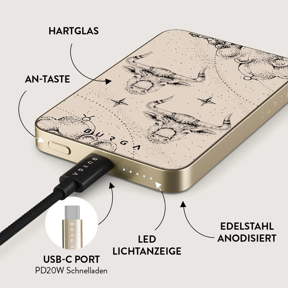 Taurus - Magnetic Powerbank