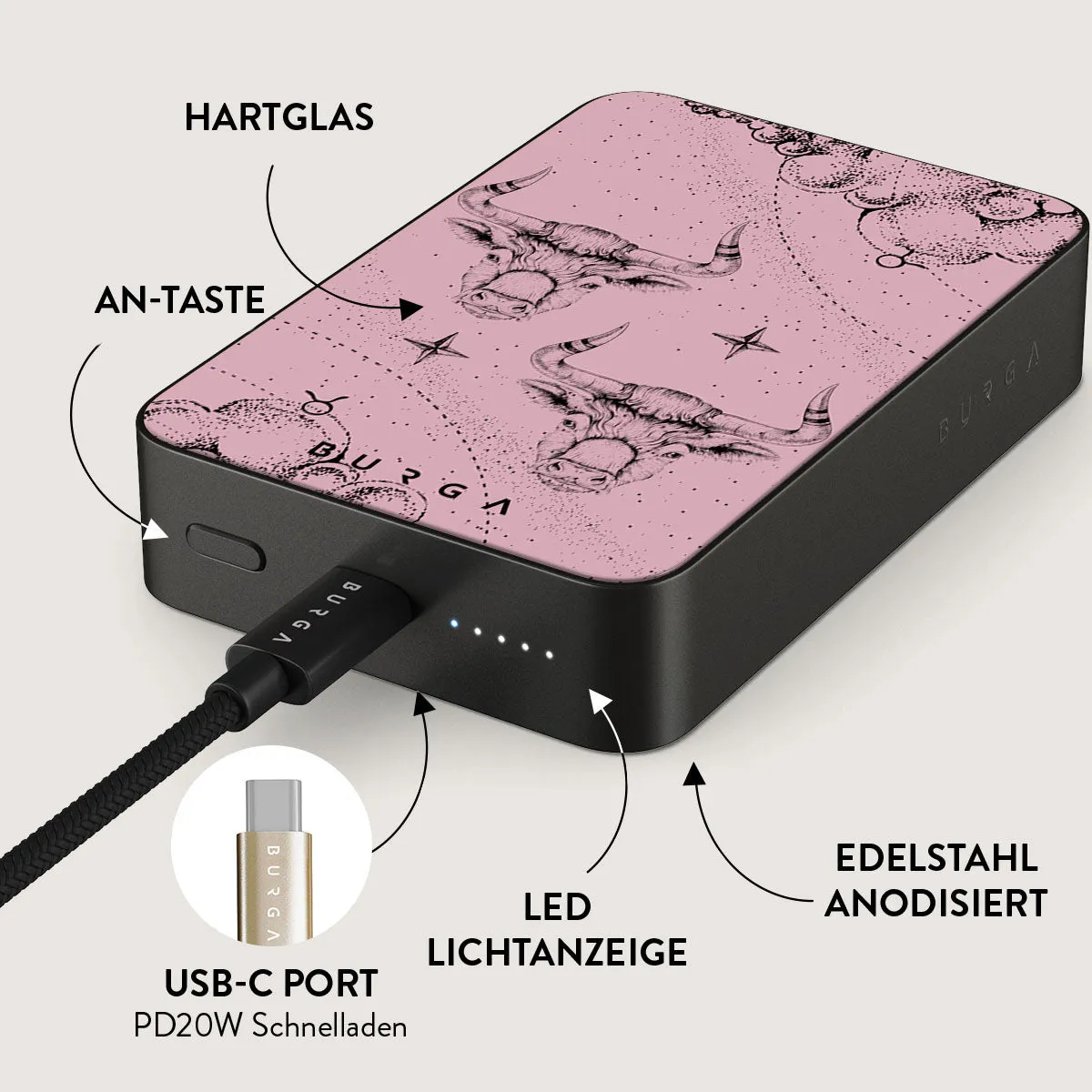 Taurus - Magnetic Powerbank